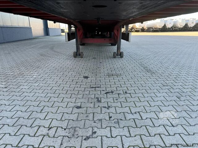 Sliding tarpaulins Pacton alu zijborden + planken, hardhouten vloer, NL-t...