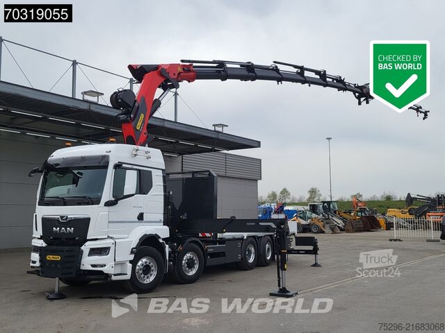 Lastplattform MAN TGX 35.520 8X4 NEW! Palfinger PK580 TEC Crane +...