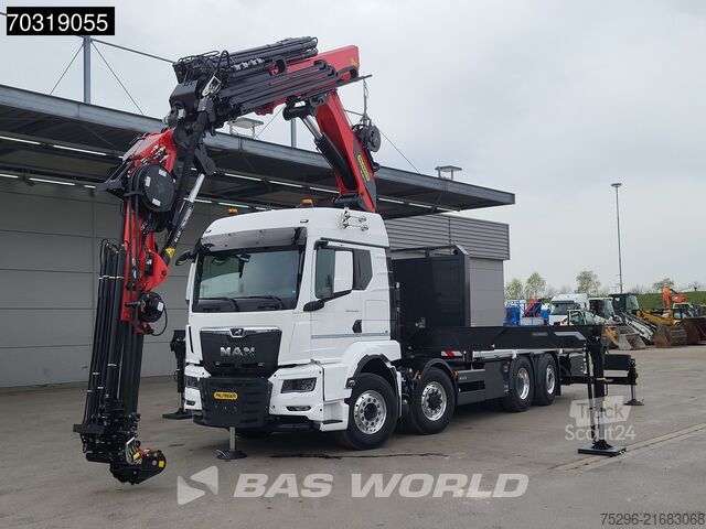 Lastplattform MAN TGX 35.520 8X4 NEW! Palfinger PK580 TEC Crane +...