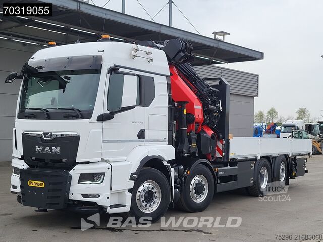 Lastplattform MAN TGX 35.520 8X4 NEW! Palfinger PK580 TEC Crane +...