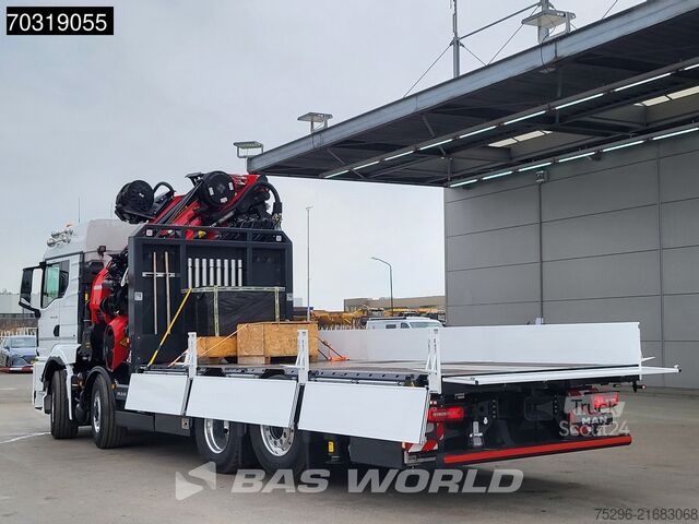 Lastplattform MAN TGX 35.520 8X4 NEW! Palfinger PK580 TEC Crane +...