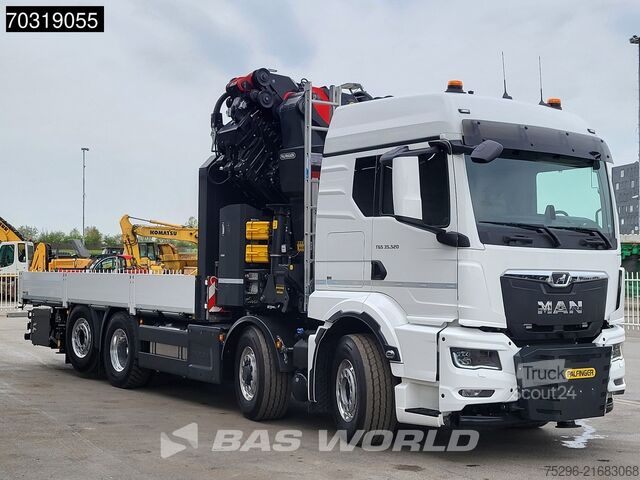 Lastplattform MAN TGX 35.520 8X4 NEW! Palfinger PK580 TEC Crane +...