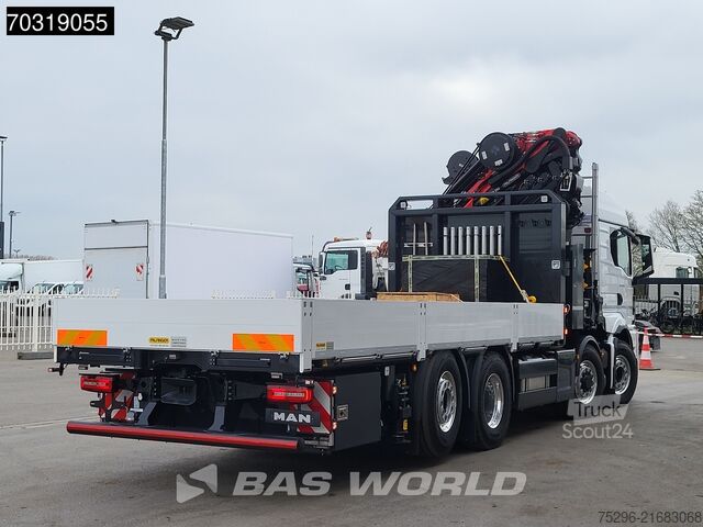 Lastplattform MAN TGX 35.520 8X4 NEW! Palfinger PK580 TEC Crane +...