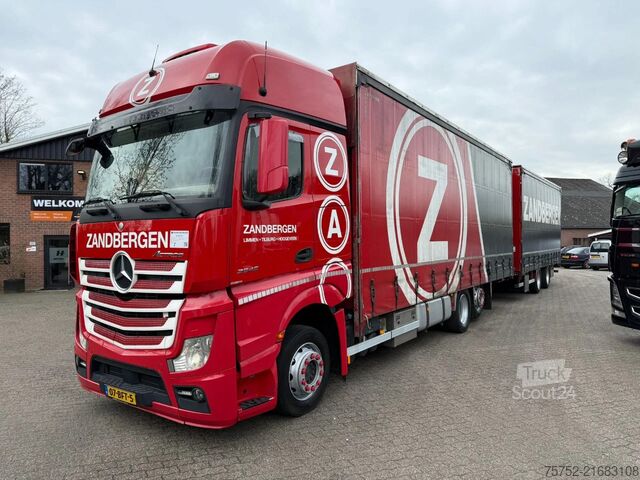 Transport af volumen Mercedes-Benz Actros 2545 Volumecombi 120m3! Schuifzeil/Dak D...