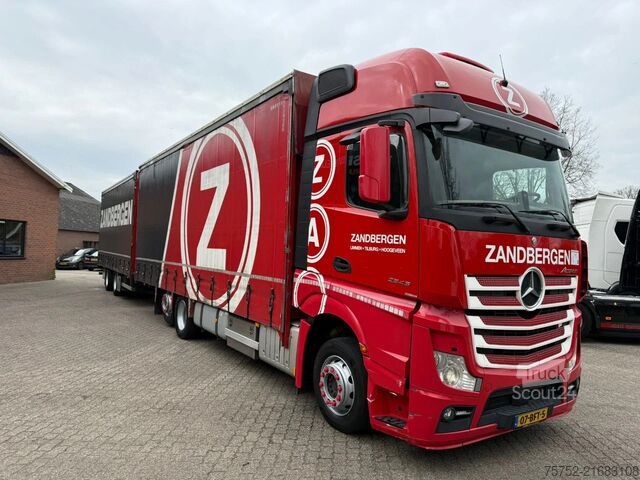 Transport af volumen Mercedes-Benz Actros 2545 Volumecombi 120m3! Schuifzeil/Dak D...