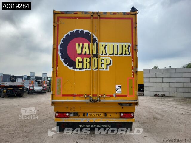 Hareketli zemin Knapen K200 3 axles Remote Watertank Steaming system