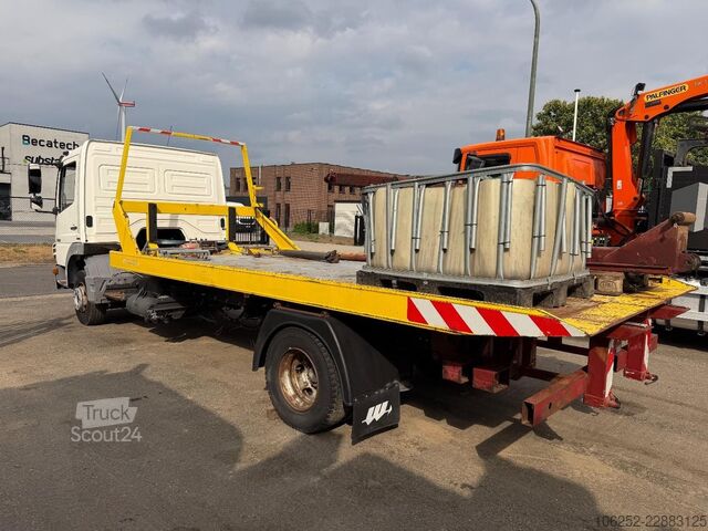 Bergungsfahrzeug Mercedes-Benz Atego 1222 SHIEBEPLATEAU / SLIDING PLATFORM / W...