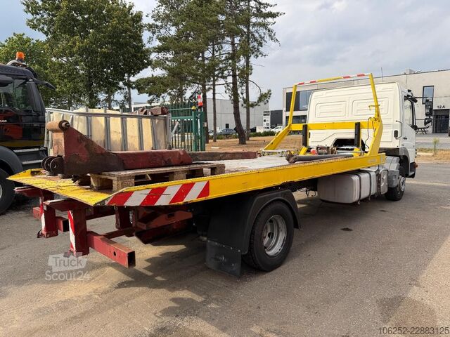 Bergungsfahrzeug Mercedes-Benz Atego 1222 SHIEBEPLATEAU / SLIDING PLATFORM / W...