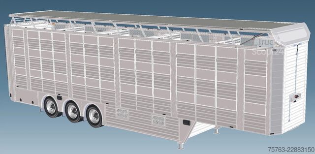 Viehtransport CUPPERS NEW - 3 stock livestock - Water & Ventilation -...