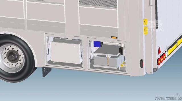 Viehtransport CUPPERS NEW - 3 stock livestock - Water & Ventilation -...