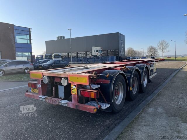 Transport av containrar Burg BPO 12-27 CCXGX-00 20-30 FT Tank / ADR / BPW Ax...