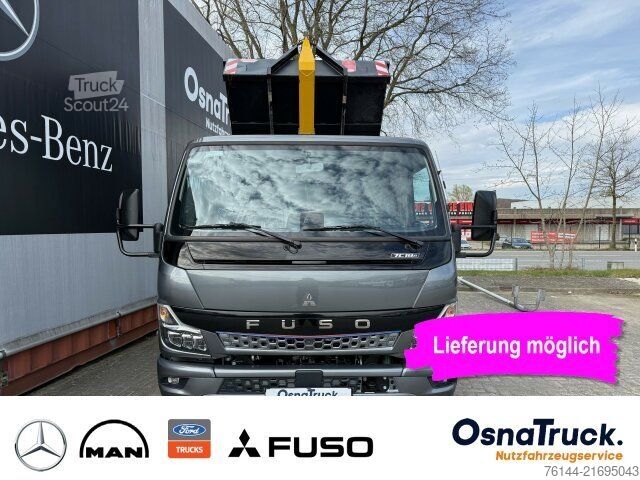 Tipper van FUSO 7C18e Palfinger Abrollkipper Klima,Nutzl.3195 KG