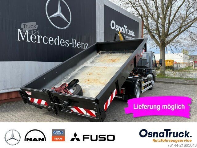 Tipper van FUSO 7C18e Palfinger Abrollkipper Klima,Nutzl.3195 KG