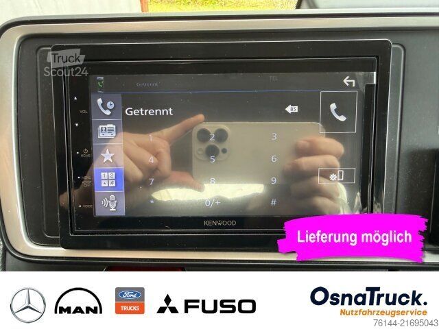 Tipper van FUSO 7C18e Palfinger Abrollkipper Klima,Nutzl.3195 KG