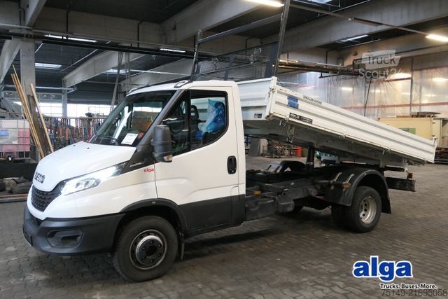 Tre-vejs tippevogn IVECO 70C18 HI-MATIC 4x2, Meiller, 2x AHK, Klima