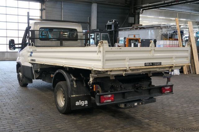 Tre-vejs tippevogn IVECO 70C18 HI-MATIC 4x2, Meiller, 2x AHK, Klima