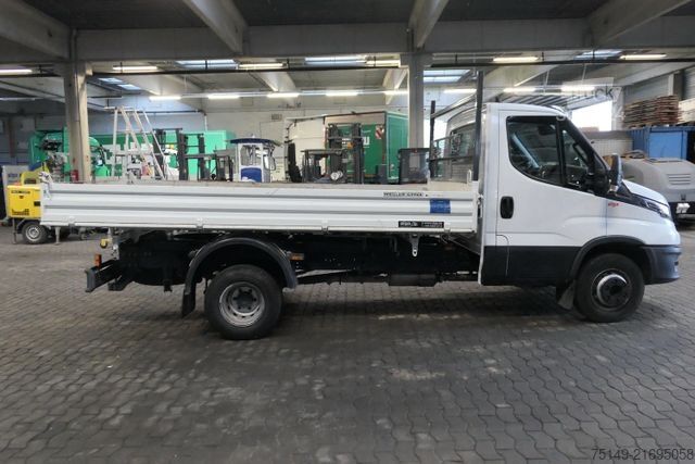 Tre-vejs tippevogn IVECO 70C18 HI-MATIC 4x2, Meiller, 2x AHK, Klima