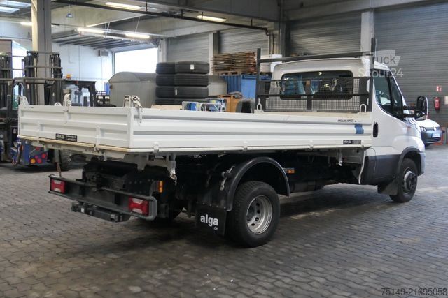 Tre-vejs tippevogn IVECO 70C18 HI-MATIC 4x2, Meiller, 2x AHK, Klima