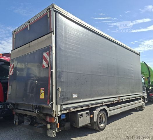 LKW mit Pritsche & Plane MERCEDES-BENZ 1222 L Atego Klappliege Schiebeplane Edscha LBW