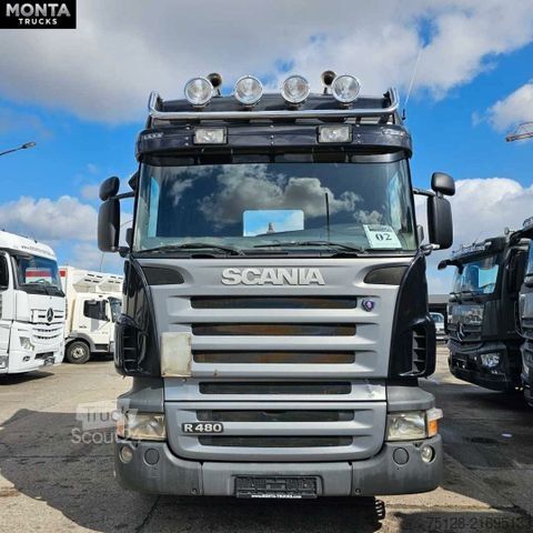 Abrollkipper SCANIA R480 Abrollkipper, Meiller RK20-65,Retarder, TÜV