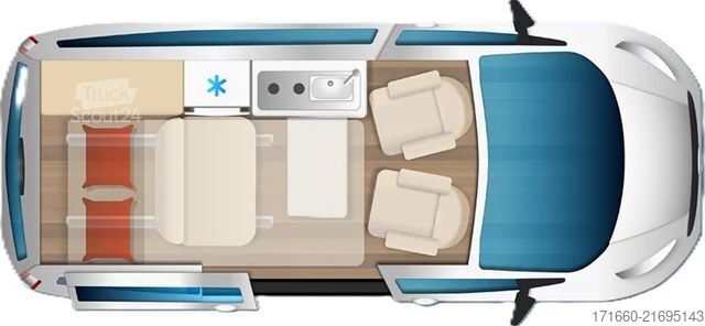 Kastenwagen Wohnmobil / Campervan BÜRSTNER B66 UV 532 COPA AHK, SONDERMODELL B66