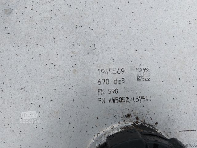 Yüksek hacimli çekici DAF XF106-530 SSC-INTARDER-2 Tanks-NAVI