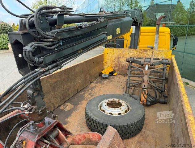 Autocarro ribaltabile MAN TGA 26.350 6X4 HIAB 144D-2 KIPPER ONLY 149.000 K