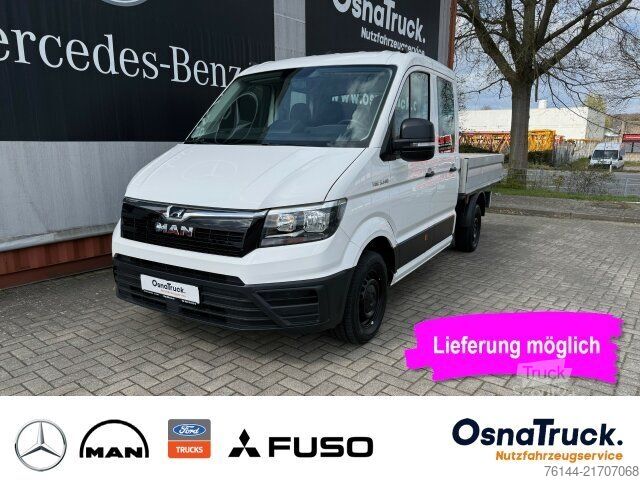 Van MAN TGE 3.140 DOKA Pritsche Klima, 7-Sitze