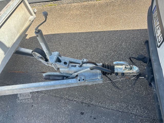Zema kravnes piekabe BLOMENRÖHR 3,5 to Tandem-Anhänger Minibagger Tieflader