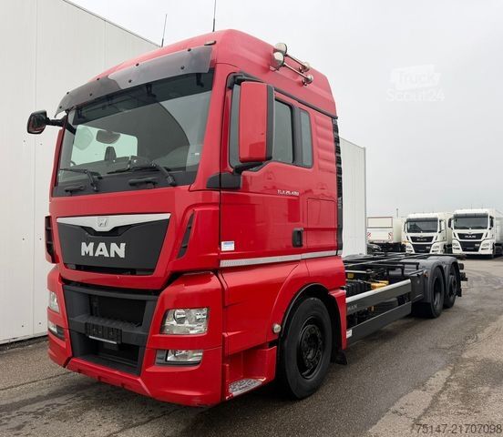 Wechselfahrgestell LKW MAN TGX 26.480 6x2-4 LL Liftachse Lenkachse ACC Navi