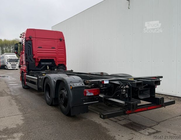 Wechselfahrgestell LKW MAN TGX 26.480 6x2-4 LL Liftachse Lenkachse ACC Navi