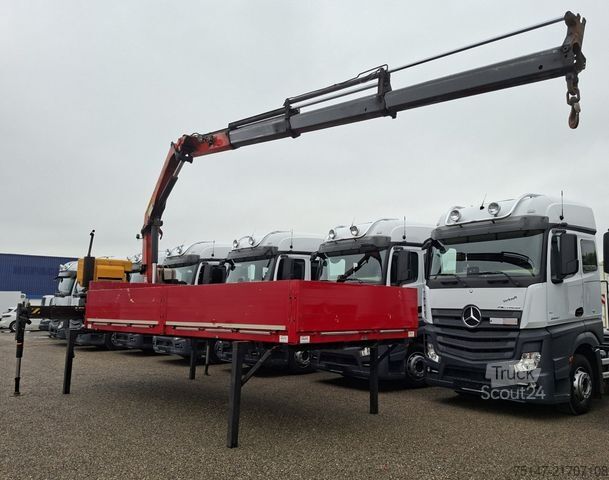 Değiştirme kasalı treyler PALFINGER BDF Wechselbrücke Kran PK18002 Diesel Aggregat