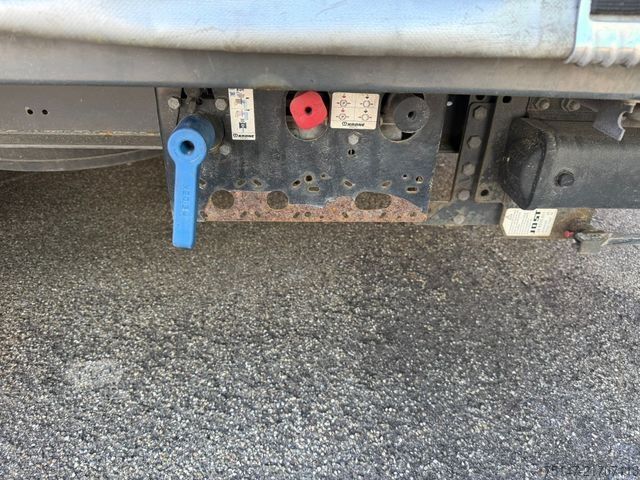 Auflieger mit Pritsche & Plane KRONE 2-Achs Megaliner Edscha Hubdach