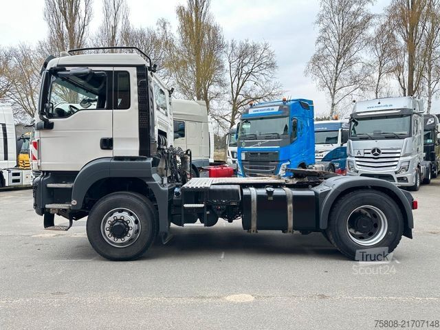 Standard dragbil MAN 4xTGS 18.430 4x4H BLS Kipphydraulik / LOF 90