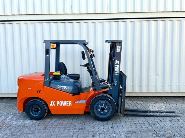 Фронтальний навантажувач вилковий  JX Power CPCD35 / 3.5T Diesel /Sideshift/Freihub