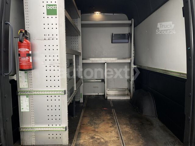 Høy tak varebil MERCEDES-BENZ Sprinter 316 Maxi *Werkstatt* 9-Sitze+Standhzg