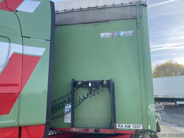 Semirimorchio con telone KÖGEL 3 Achs MEGA Liftachse Hubdach TÜV neu Code XL