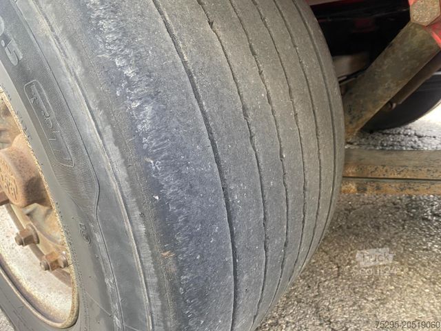 Auflieger mit Pritsche & Plane KÖGEL 3 Achs MEGA Liftachse Hubdach TÜV neu Code XL