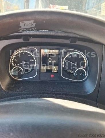 Flatbed truck with tarp MERCEDES-BENZ Atego 1224 / AHK / 7,2m + LBW