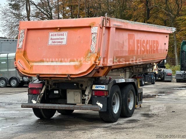 Kippers oplegger SCHMITZ CARGOBULL Gotha SKI 18-7,2 Stahlmulde