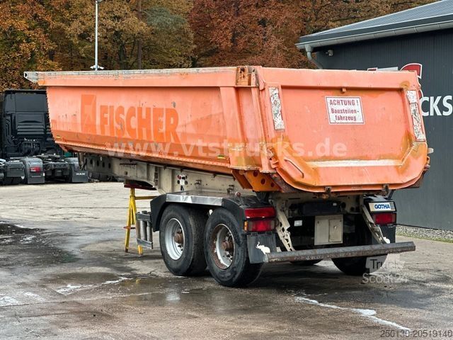 Kippers oplegger SCHMITZ CARGOBULL Gotha SKI 18-7,2 Stahlmulde