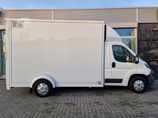 Box van PEUGEOT Boxer Tiefrahmenkoffer/Rampe 2540 mm Innenhöhe