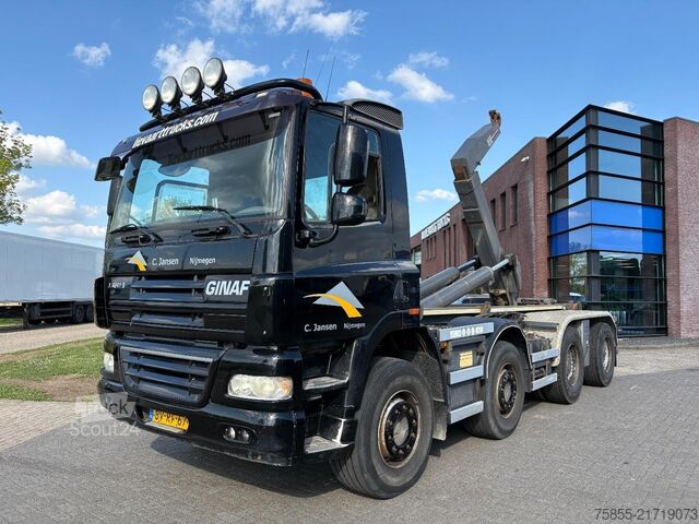 System för krokarm Ginaf X 4241 S 8x4 / VDL 35T Hook (2016) / Manual / N...