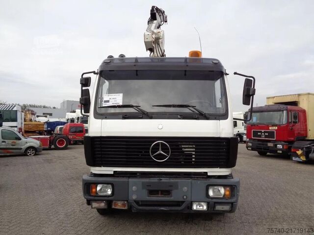 System för krokarm Mercedes-Benz SK 2433 Semi-Auto + PTO + Serie 14 Crane + 3 pe...