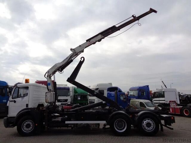 System för krokarm Mercedes-Benz SK 2433 Semi-Auto + PTO + Serie 14 Crane + 3 pe...