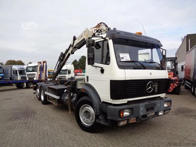 System för krokarm Mercedes-Benz SK 2433 Semi-Auto + PTO + Serie 14 Crane + 3 pe...