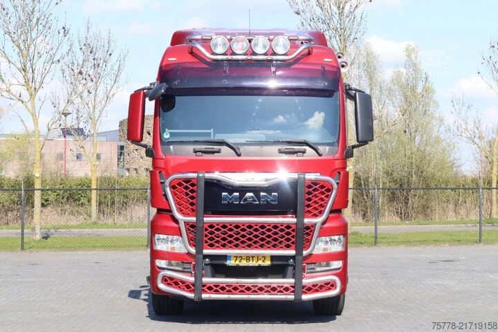 Biltransport skåpbil MAN TGX 33.560 | RETARDER | MACHINE TRANSPORT | MAS...