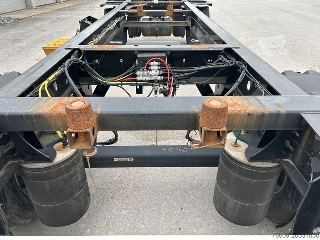 Keičiamo važiuoklės priekaba KRONE 2 Achswechselfahrgestell, Typ: AZW 18 eL3B9