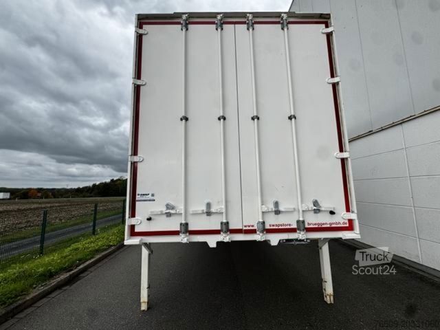 Anhänger-Wechselpritsche KRONE Heck hohe Portaltüren