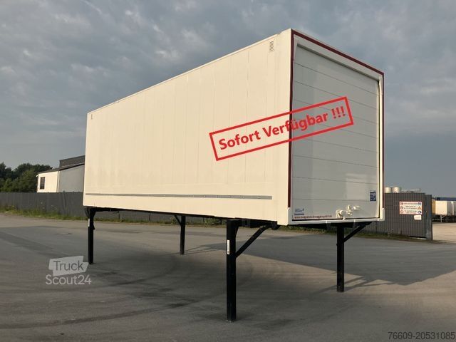 Remolque con caja móvil KRONE Wechselbrücke Koffer
